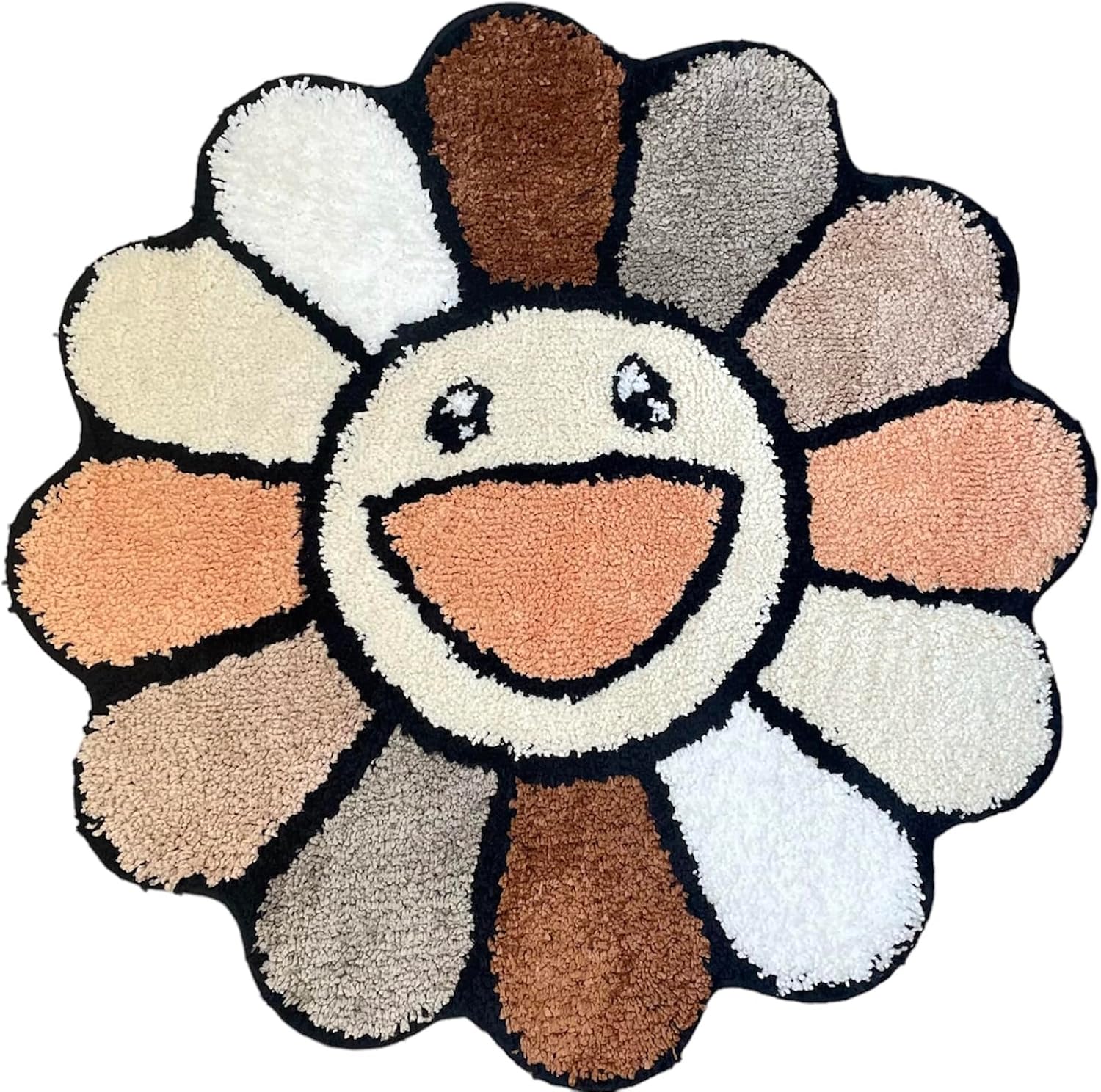 Murakami Rug - Handmade & Premium- 28in (70cm) - Hypebeast Decor - Hypebeast Room - Living Room, Bedroom, Children Bedroom, Door mat - Aesthetic Room Decor - Luxape Rugs (Luxape-A1)