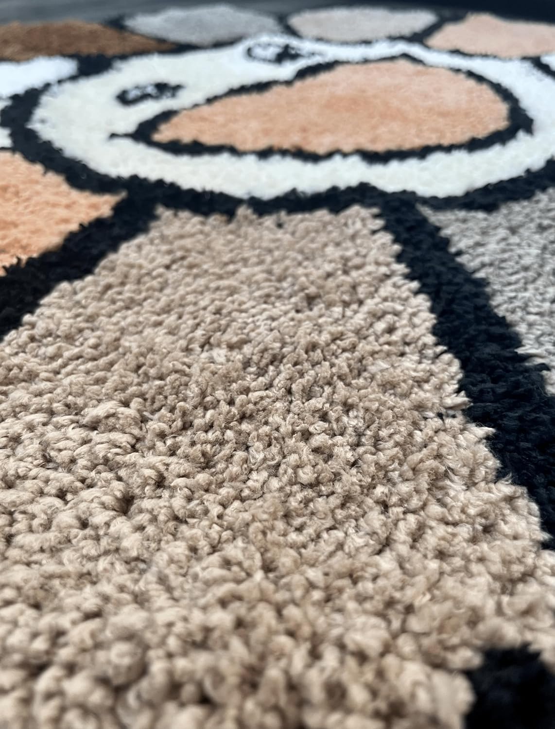 Murakami Rug - Handmade & Premium- 28in (70cm) - Hypebeast Decor - Hypebeast Room - Living Room, Bedroom, Children Bedroom, Door mat - Aesthetic Room Decor - Luxape Rugs (Luxape-A1)