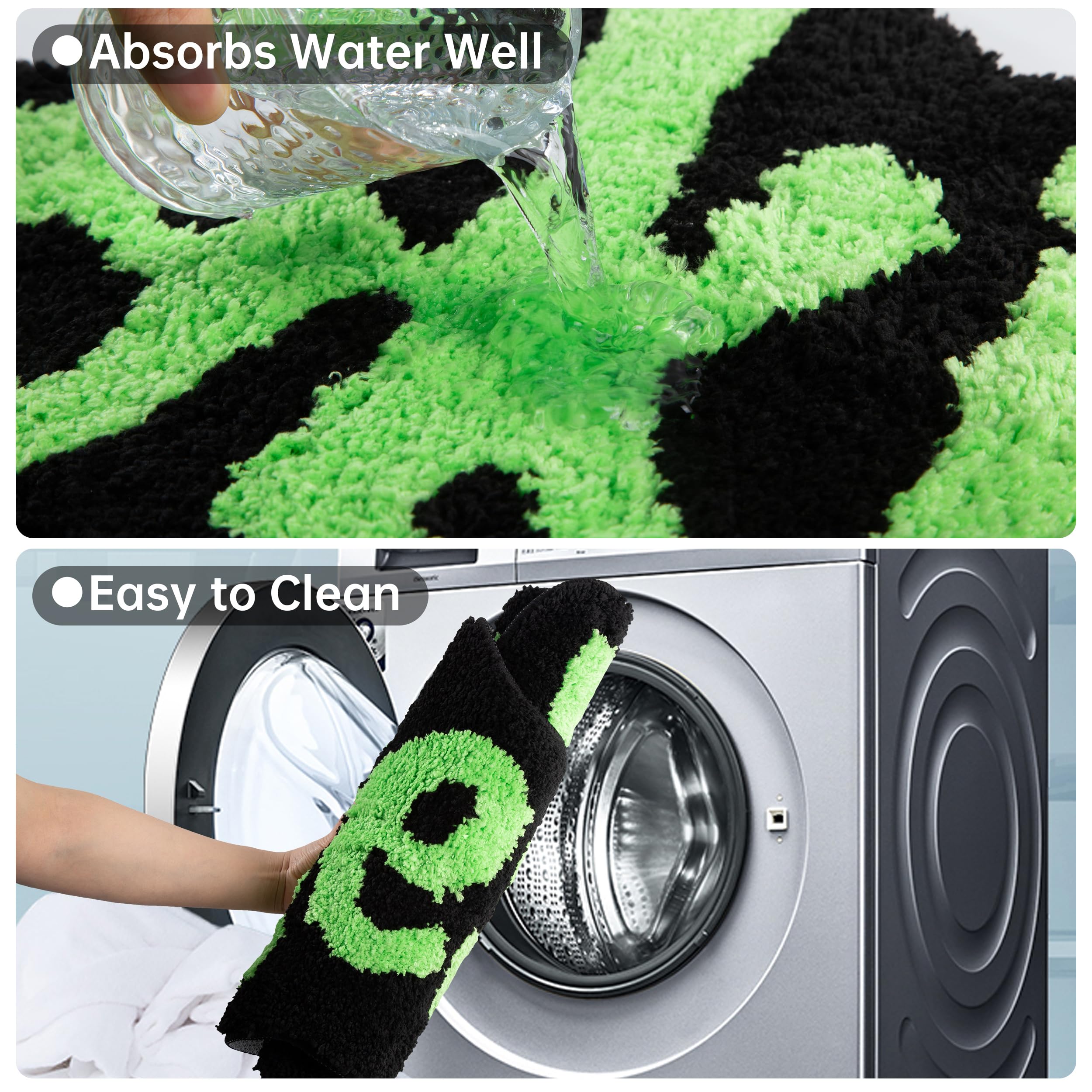 Cookies Tufted Rug Green