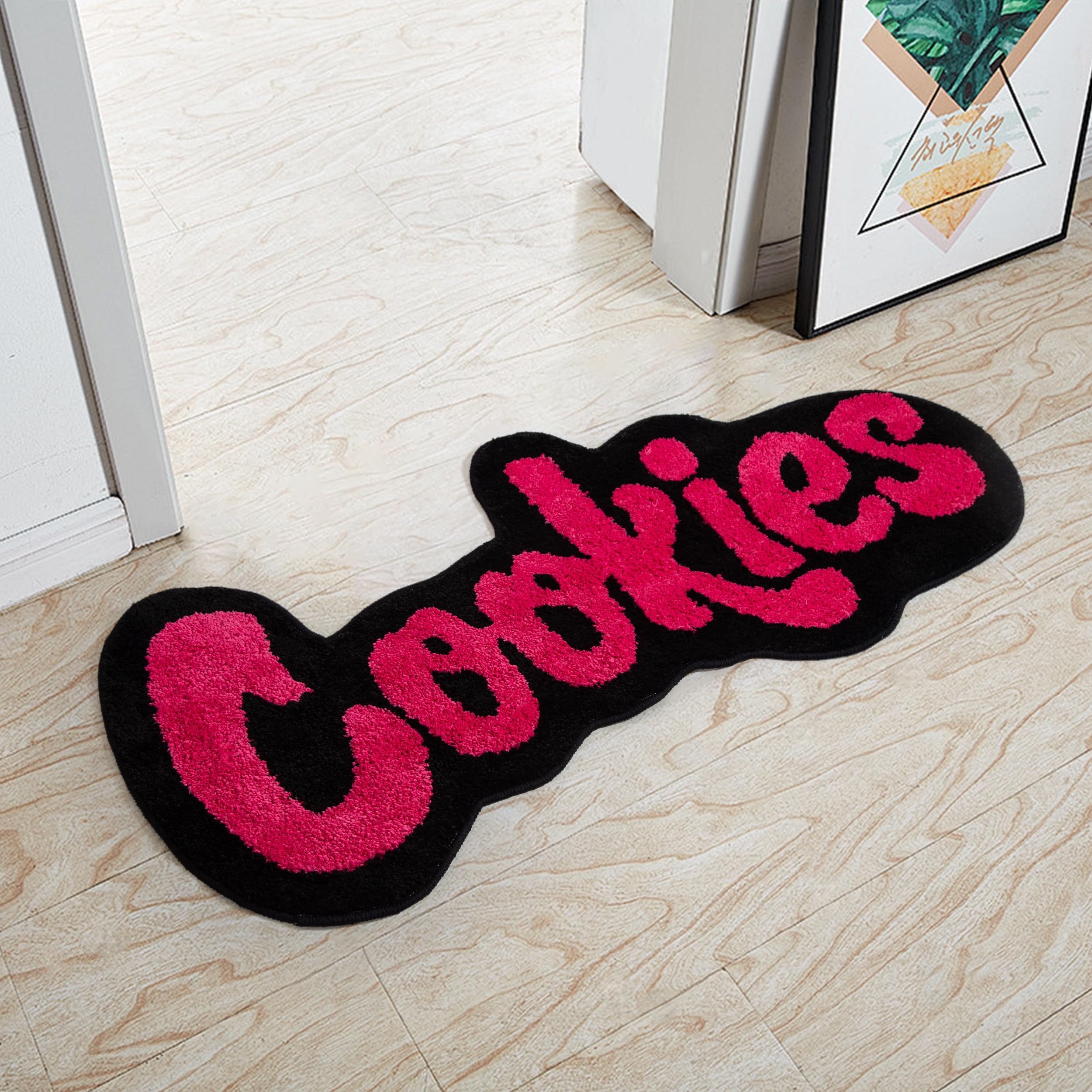Cookies Tufted Rug Pink